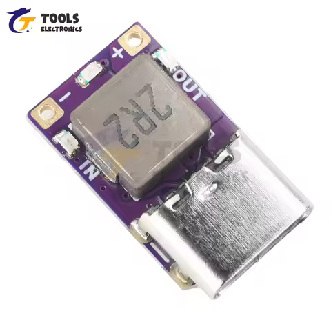 Type-C Mini DC 5V 2.4A Charge/Discharge Module 8650 Li-ion Battery Power Supply Module