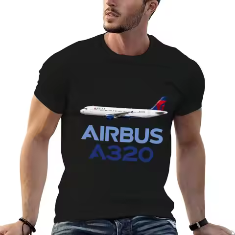 shirts funny dark humor cotton A320 t t airplaneArt shirt man T-Shirt Airbus shirt man designer t