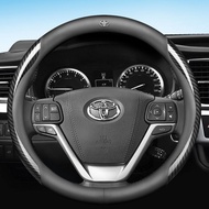 Vỏ bọc vô lăng ô tô cho TOYOTA VIOS Hilux Camry Harrier Innova Rush Yaris ALPHARD Hiace Fortuner vel
