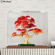 ❤️Acrylic Display Box for Lego 10348 Red Maple Bonsai Flower Plant Series Building Blocks Figure Sto