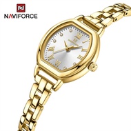 NAVIFORCE 2023 Babaeng relos ng Wristwatches High Quality Alloy Bracelet damit Kababaihan Nanonood