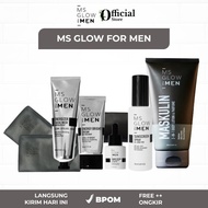 Ms Glow Men Paket Lengkap Ms Glow Men Paket Basic Skincare Pria Cowok