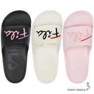 FILA Slippers Women's Shoes Waterproof Black/White/Pink [Sports World] 4-S930Y-005/4-S930Y-123/4-S93