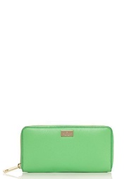 [KATE SPADE NEW YORK] Highland Place Neda Wallet Bud Green