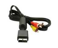 Others - 【4個】PS2 PS3 RGB AV純銅線/高清線/三排線/遊戲機線/PS2視頻線/音頻線-1.8米(CH-PS2-002)