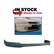Honda Civic 96 EK9 (1996 MODEL BUMPER ONLY) 6th Gen TYPE-R Front Skirt Skirting Lower PU Body Kit Ra