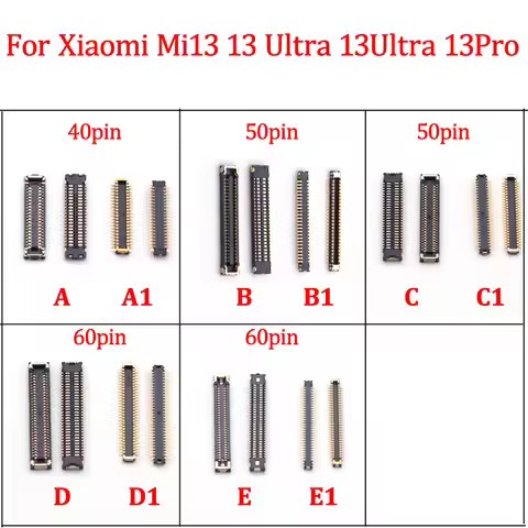 5Pcs Plug Usb Charger Charging Lcd Display Screen FPC Connector For Xiaomi Mi M13 Mi13 13 Ultra 13Ul