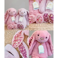 (Jellycat Cafe Exclusive) Jellycat Bunny Luxe Blossom Blushkin & Thiistlepop