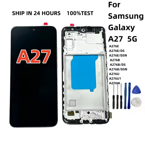 NEW TFT LCD For Samsung Galaxy A27 5G SM-A276E A27B A276U1 A276W A276E/DS Display Touch Screen Digit