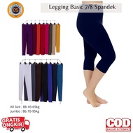 Standard Short Leggings | Short Leggings 7/8 Standard Spandex Slippery Cool Soft & Thick Under The K