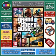 【PC】Grand Theft Auto V | GTA 5 - Offline [Disc | Pendrive | Download Link]