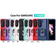Portable Luxury Casing With Bracket for Samsung Galaxy Z Fold5 Trendy Samsung Z Fold5 Protection Phone Case