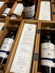 專業收酒 麥卡倫 macallan 30 sherry oak 30年