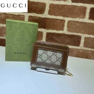 LV_ Bags Gucci_ Bag Wallets Short Wallet Horsebit 1955 Series Card Holder 658549 Ophidi 92DK