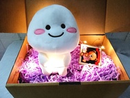 *READY STOCK* Christmas Quby Star Moly Emoji Sticker Plush Soft Toy & Gift Box Set 圣诞节萌力星球乖巧宝宝(表情包贴纸