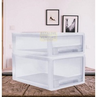Betteware Stackable Transparent Drawer Desk Organizer | A4 Paper Drawer | Plastic Drawer | Document 