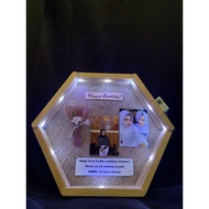 Ready, 1st anniversary process Flowers In Frame anniversary Gift Birthday Gift/ Graduation Gift/ HEX