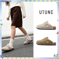 UTUNE Cotton Winter Slippers - Non-Slip Flat Design