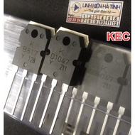 3pcs KTD1047 KTB817 Transistor D1047 B817 KEC NEW