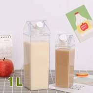 Clear Glass Milk Box Container 1L - PMC11 POHAN Water Bottle