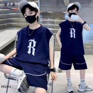 [Peinn] Summer children's clothing Set for boys 18-45kg SUMMER R-Set model. HE6 - EB26