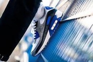 9527 NIKE AIR MAX 90 白 灰 藍 復古 慢跑鞋 男鞋 CD0881-102