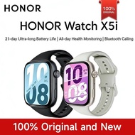 Original Honor Watch X5i 1.97" AMOLED Screen Bluetooth Calling Smart Watch Female Health Fitness Spo