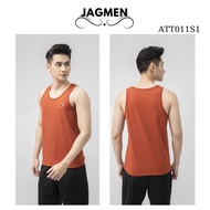 Aristino men's tank top, soft, cool, sweat-absorbent Att011S1, orange