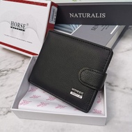 กระเป๋าสตางค์ horse ของแท้ 100% พร้อมกล่องแบรนด์  สวย ดูดี ใช้ได้ทั้งผู้ชายและผู้หญิง