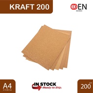 Samson Kraft 200gsm A4 | 200gsm Thick Kraft Paper