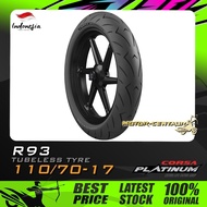 TAYAR CORSA PLATINUM TUBELESS TYRE R93 110/70-17