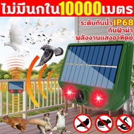 🐦ไม่มีนกใน10000เมตร🐦 เครื่องไล่นก solar ไล่นกพิราบถาวร ระดับกันน้ำ IP68 กันฟ้าผ่า เครื่องไล่นกพิราบ พลังงานแสงอาทิตย์ 0ค่าไฟตลอดปี ที่ไล่นกพิราบ ไล่นก การไล่หนู แมว หมา ไล่งู กระรอก แมลงสาบ แมลงวัน แมงมุม ฯลฯ อุปกรณ์ไล่นก ไล่นกพิราบ ไล่นกอัตโนมัติ