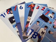 Sj Superjunior 2018 season greetings 6、10月 小卡 卡片 利特 銀赫 藝聲 希澈 神童 始源