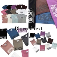 Classic Print Blurred Text Tee MFG - MFG Classic Matte logo Printed T-shirt