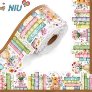 NIUYOUJS Blackboard Border Sticker, Waterproof Flower Classroom Border Sticker,  Cartoon Print Self 