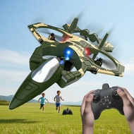 K500 MAX RC Fighter Jet Quadcopter, 2.4G Remote Control, Birthday Stunt Drone for Boys Jet Pejuang R