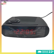 Alarm Clock Radio with AM/FM Digital LED Display with Snooze, Battery Backup Function