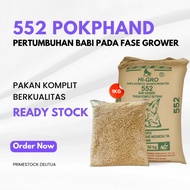 Pakan Babi Repack 1 Kg 552 Pokphand - Komplit Tanpa Antibiotik untuk Pertumbuhan dan Produksi Babi