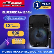 dB Audio by Astron BLUETREK PA-1244H Mobile Trolley Bluetooth Speaker | 12" | 900W | FREE 1 Wireless