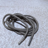 Premium round shoelaces, capsule aglet, khaki brown