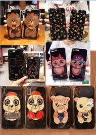 Huawei Nova 2i Cartoon Glitter Cover Case  24223