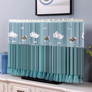 电视罩液晶电视机挂式电视罩盖布超薄电视机防尘罩电视套开机不摘TV Cover LCD TV Hanging TV Cover Cover Clothjhrhd