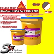 SIKA SikaCoat®-300 Cool 4KG / 20KG Multipurpose Elastic Acrylic Based Liquid Applied Membrane GREY/W
