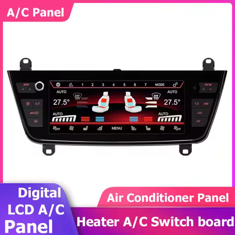 8.8''Digital LCD A/C Heater Climate Control Switch Panel Air Conditioner For BMW 3 4 Series M3 M4 F3