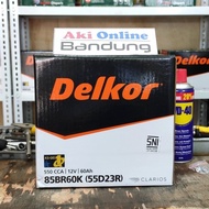 Delkor 55D23R Dry Car Battery /85Br60K 60Ah