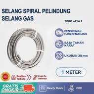 selang gas anti tikus/selang tabung gas 3kg elpiji/selang gas anti bocorPerlindungan COD