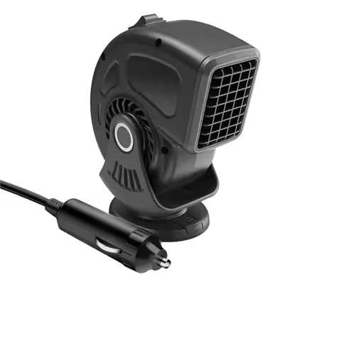 A81P-For Vehicle Cigarette Lighter 24V For Car Heater 2-In-1 Heating& Cooling Fan Defrosting Fogging