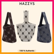 HAZZYS Foldi Signature Knit Shoulder Bag L - 3 Colors (2023 FW)