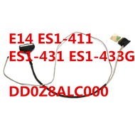 NEW FOR Acer Aspire E14 ES1-411 ES1-431 Notebook Screen Cable Display Screen Cable DD0Z8ALC000