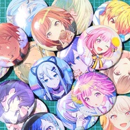 [Kiritani Haruka ver.] Project Sekai Colorful Stage - Pin Up Button Unofficial 44mm Safety Pin Press